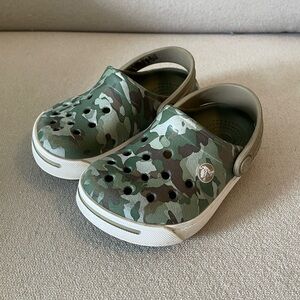 Toddler Camo Clog Crocs